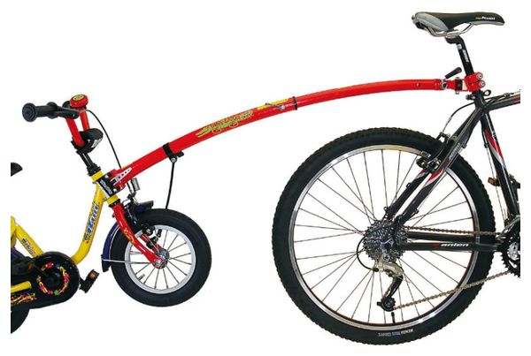 Barre Tandem Trail-Gator en Acier Rouge pour Vélo