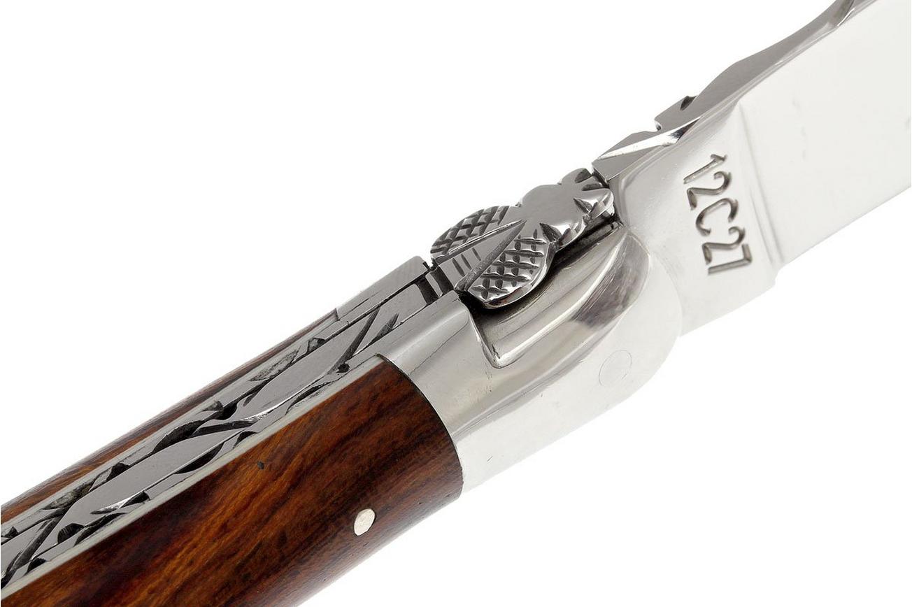 Laguiole en Aubrac HP 12cm Aubrac-hout handgevijld L0212FEH-FSJ1