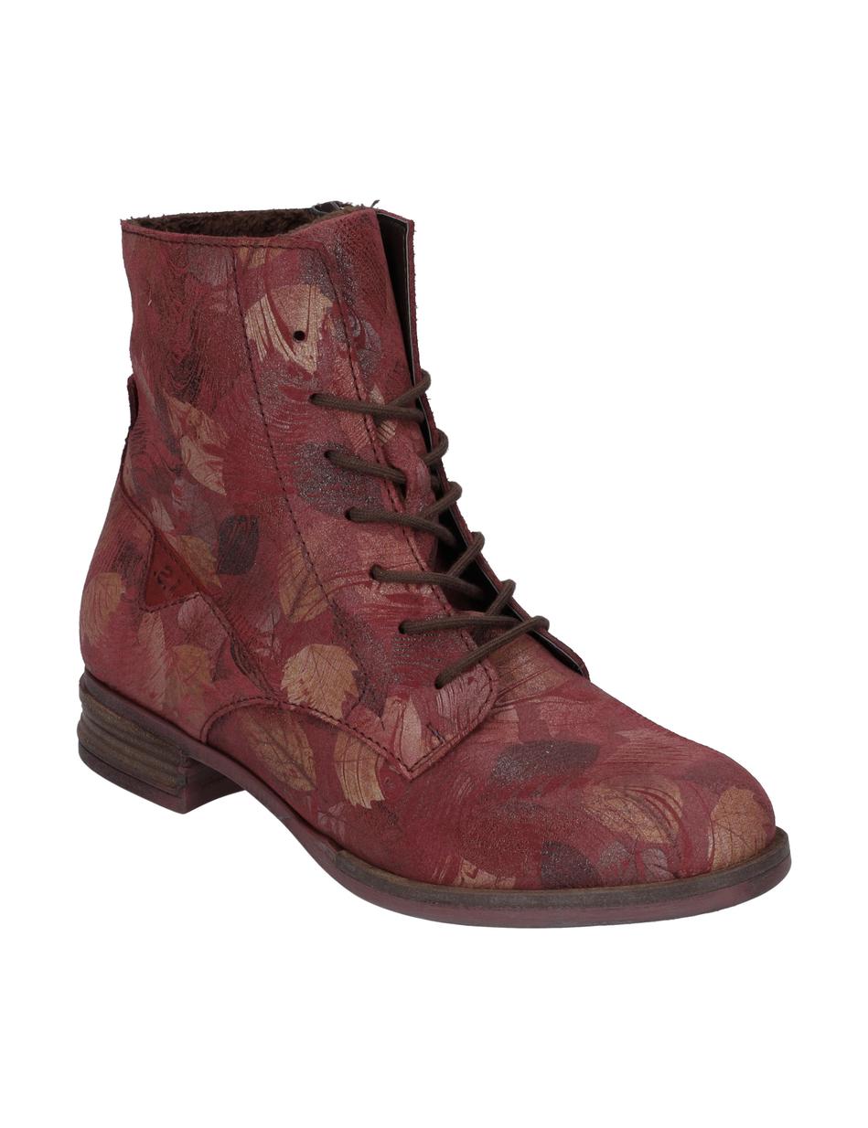 Stiefelette Sanja 01, carmin