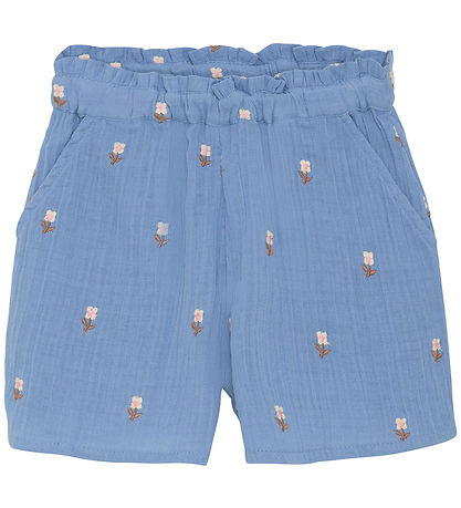 En Fant Shorts - Musselin - Infinity m. Blumen