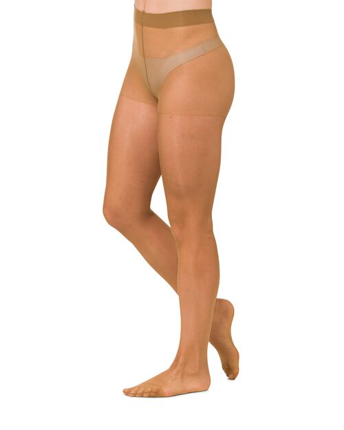 2 collants shine to go naturel