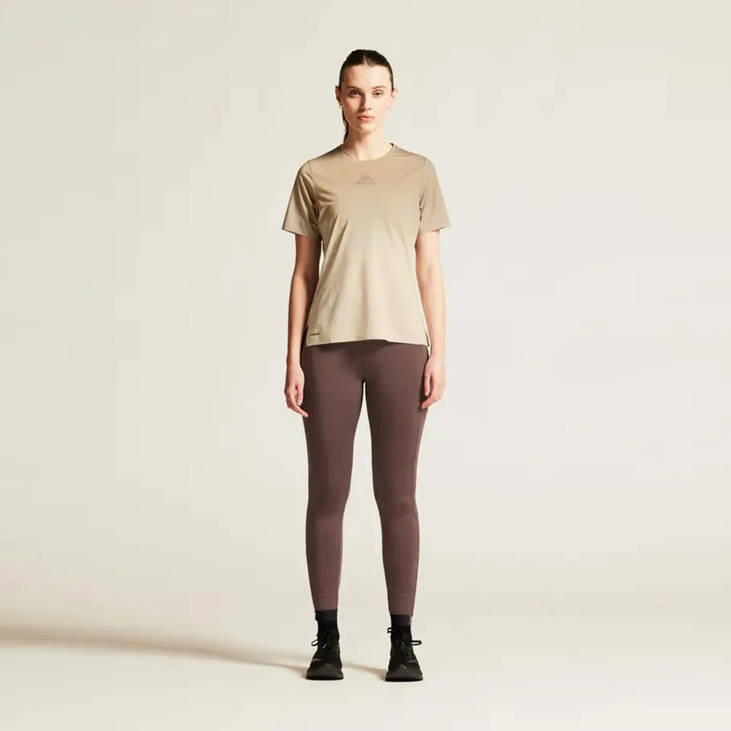 Craft Pro Trail Tee 2 Maillot De Course Femmes - Beige
