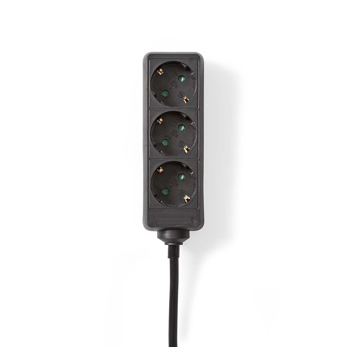 Nedis ESOC350F1BK 3-weg stekkerdoos - 5 meter