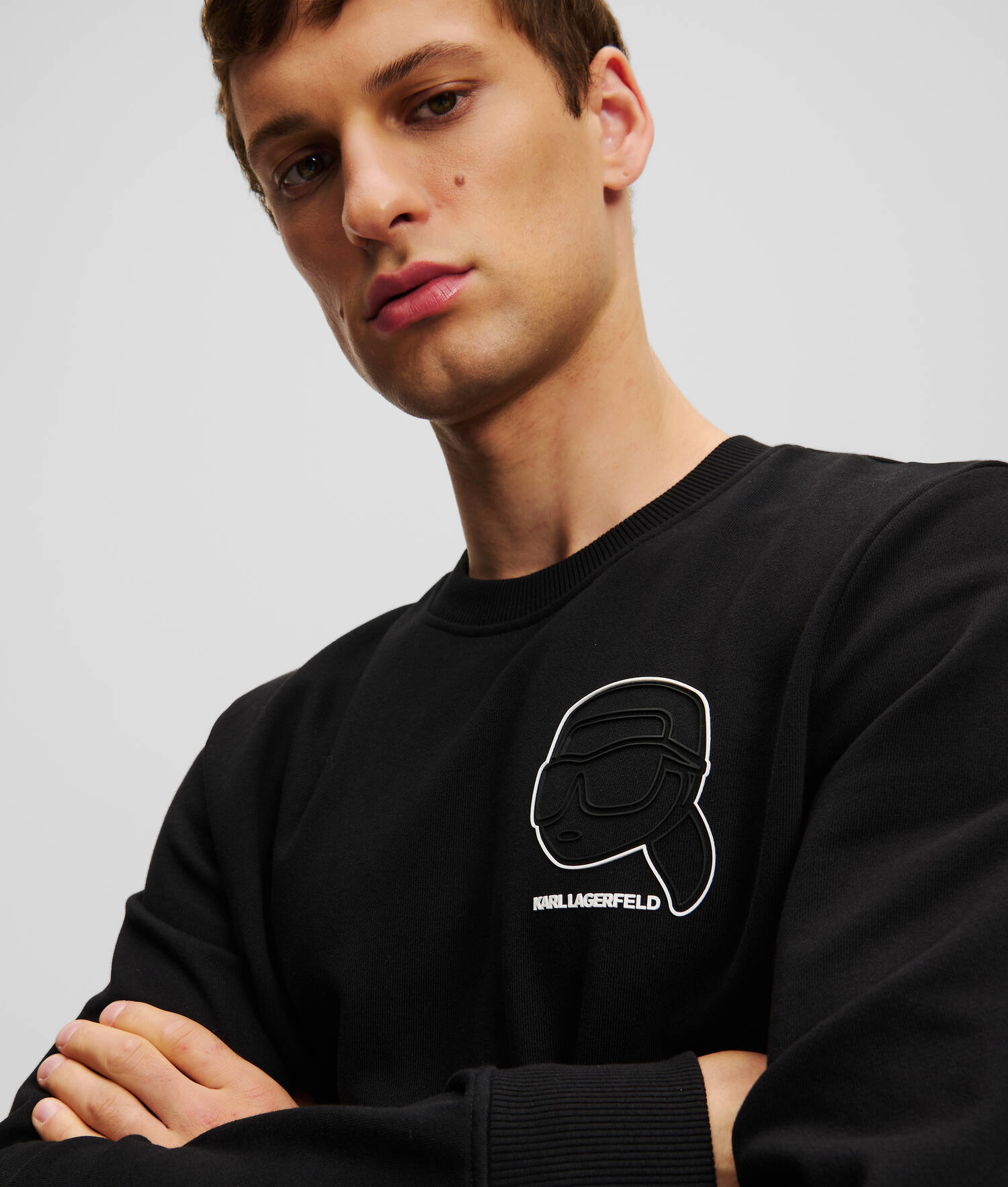 SWEAT-SHIRT À CONTOUR K/IKONIK