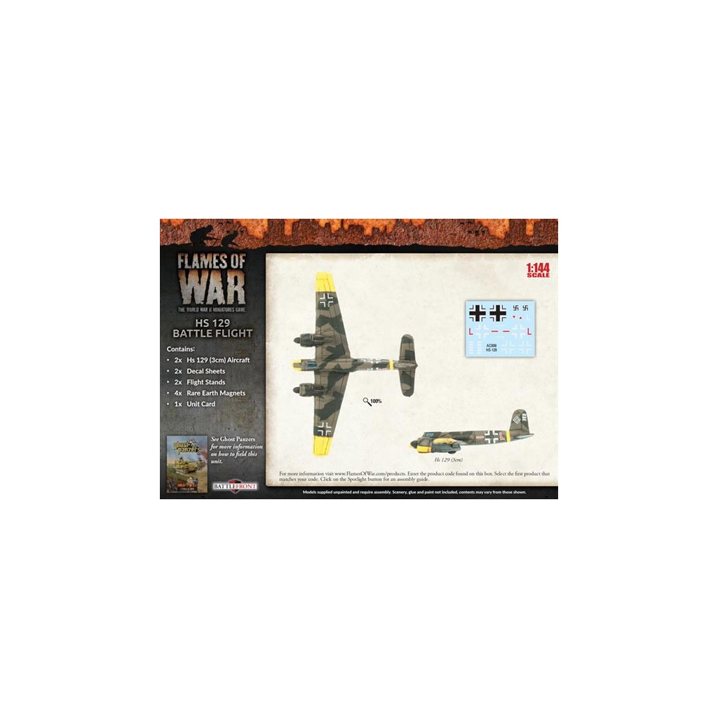 Flames of War - HS 129 Battle Flight