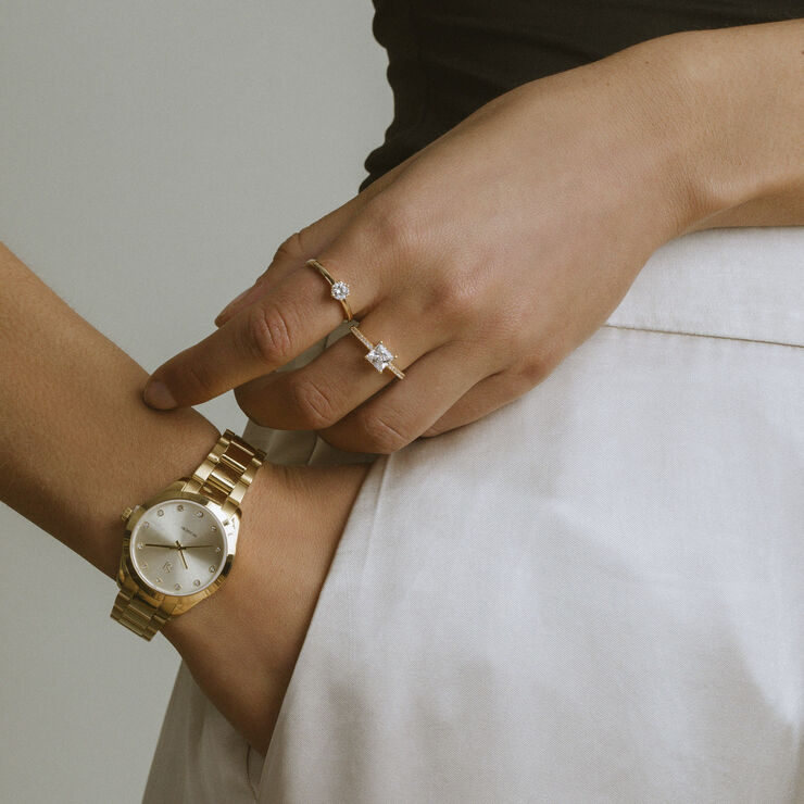 Sif Jakobs Jewellery JOELLE WATCH Rustfrit stål guld