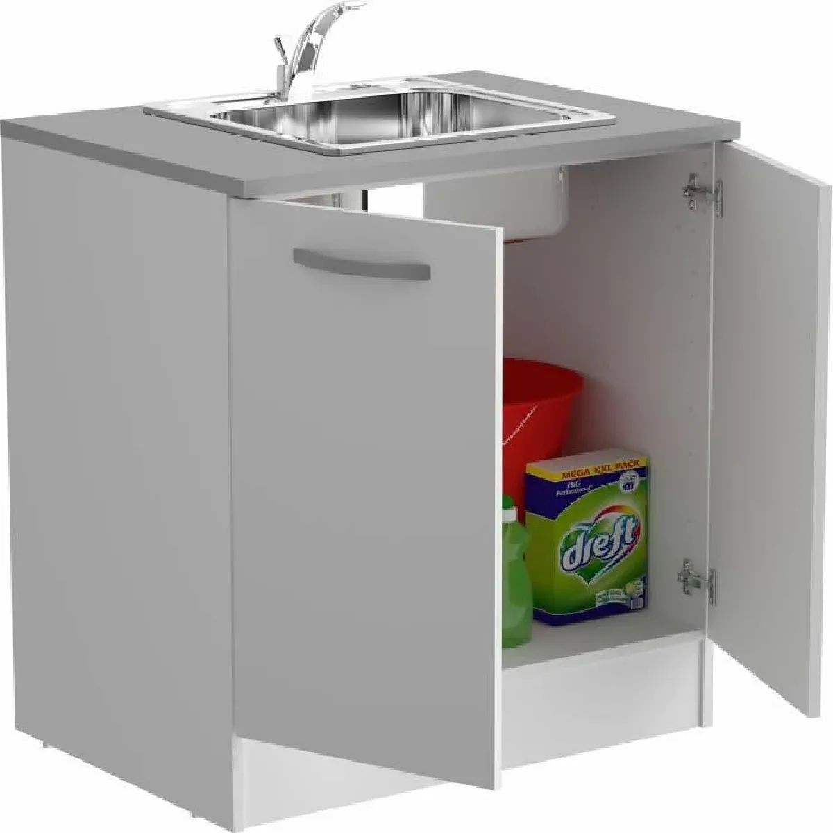 TBS OSLO Meuble Bas 2 Portes
