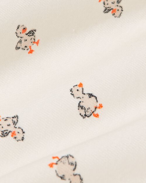 drap-housse pour lit d’enfant 60x120 canards