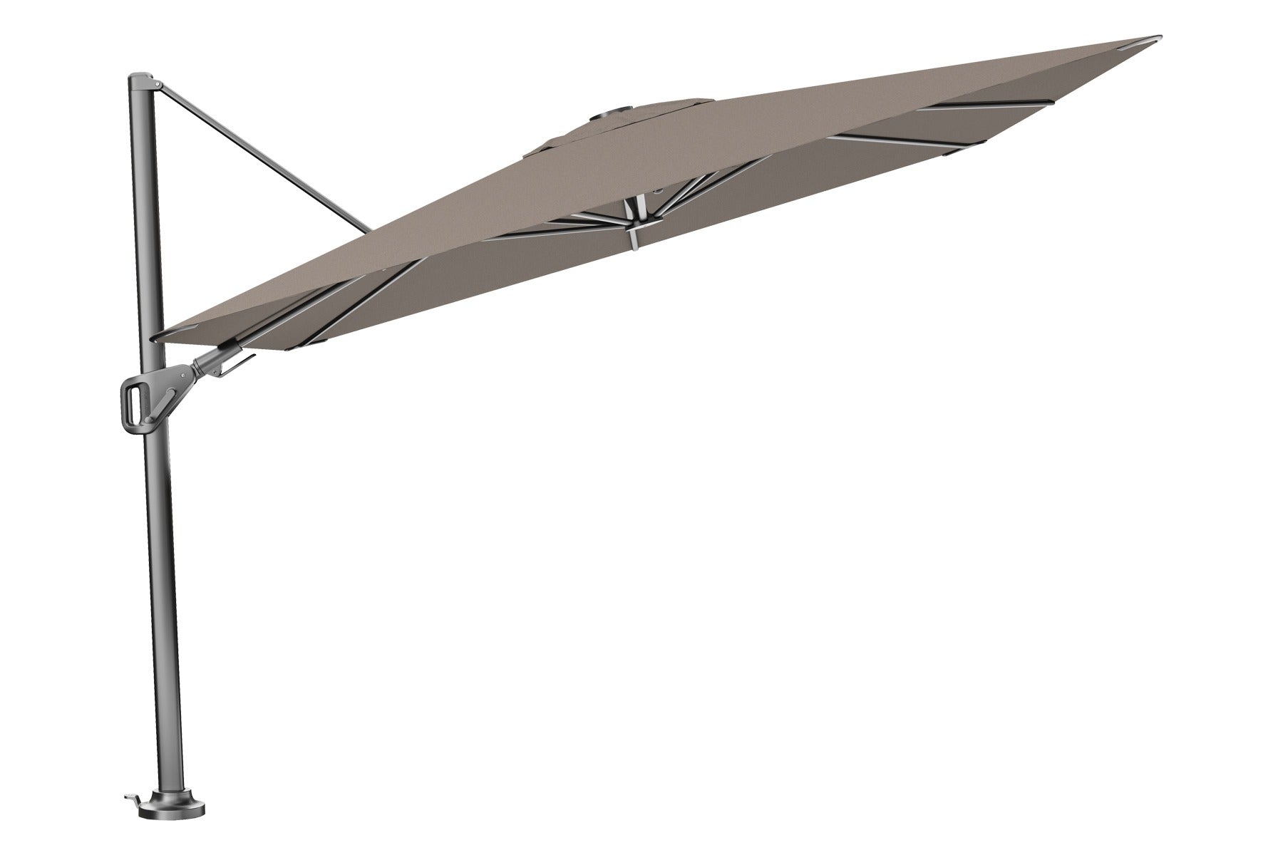 Platinum Nexus T2 zweefparasol Premium 3x3 â Havana Taupe