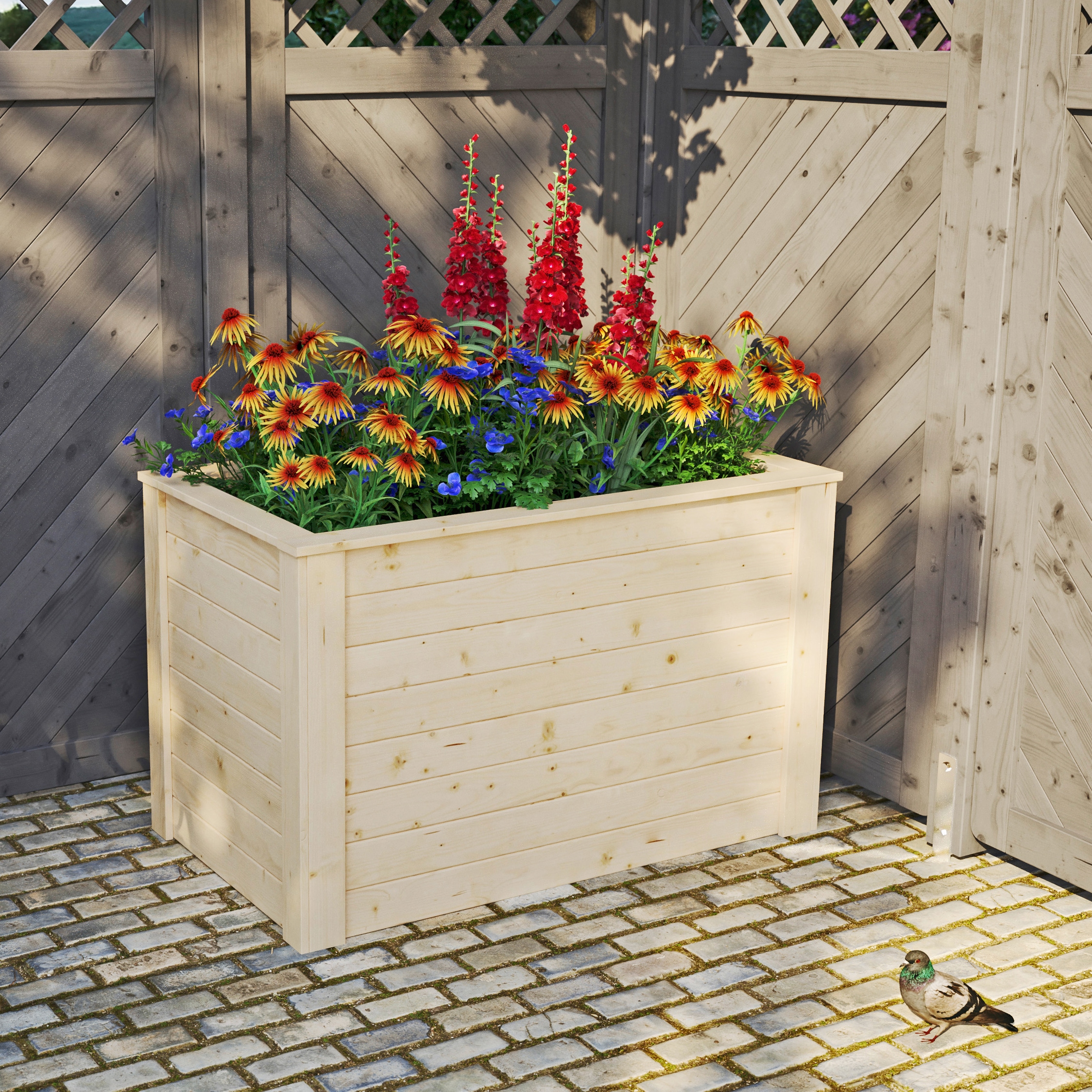 KONIFERA Hochbeet BxTxH: 114,5x64,5x69,6 cm