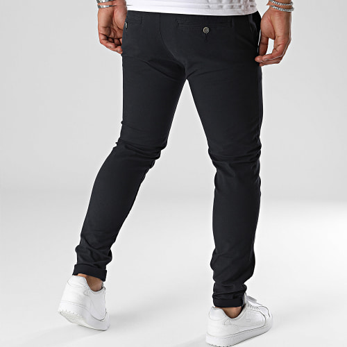 Pantalon Chino Slim Bleu Marine
