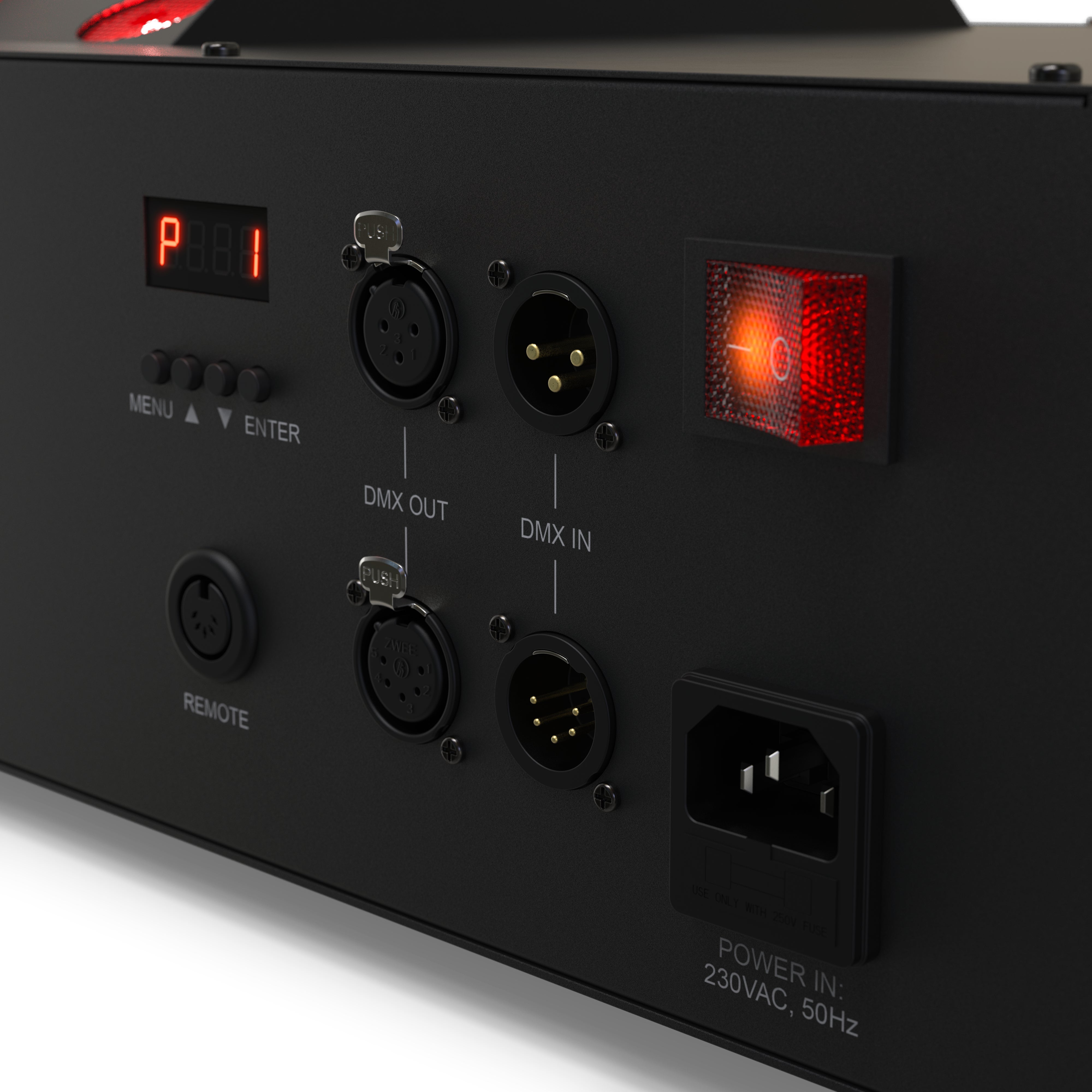 Chauvet DJ Geyser Move rookmachine met lichteffecten