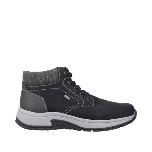 Rieker Sko,  Black/Anthrazit, 47