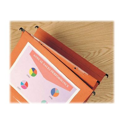 Esselte Kori - 25 Dossiers suspendus pour tiroirs - fond V - orange