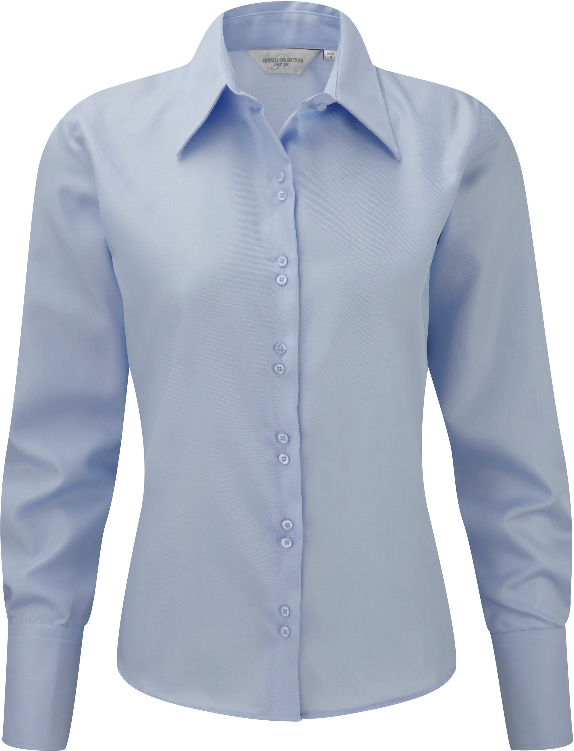 Russell Collection RU956F - Chemise Manches Longues Sans Repassage Pour Femme