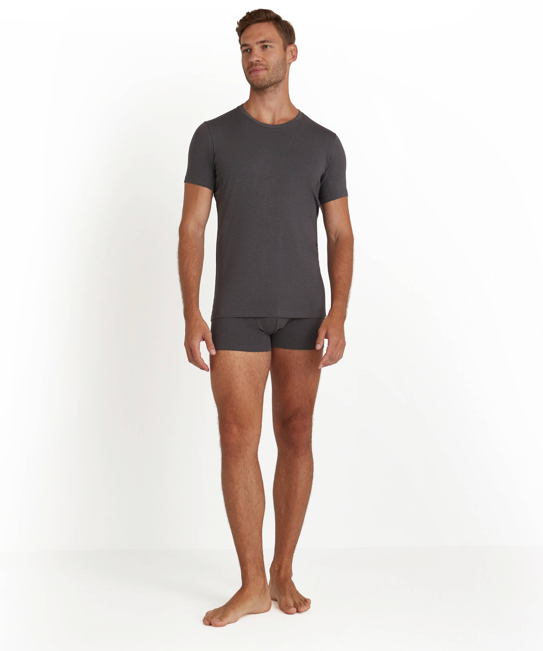 FALKE| Herren Kurzarmshirt Crew Neck