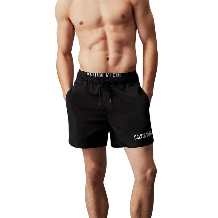 Calvin Klein Medium Drawstring WB Zwemshort Heren