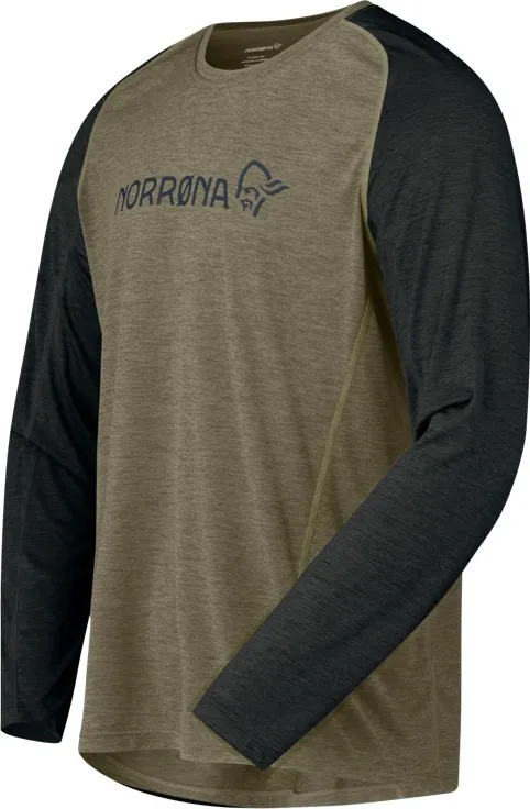 Norrøna Fjørå Equaliser Lightweight Long Sleeve M'S Olive Night