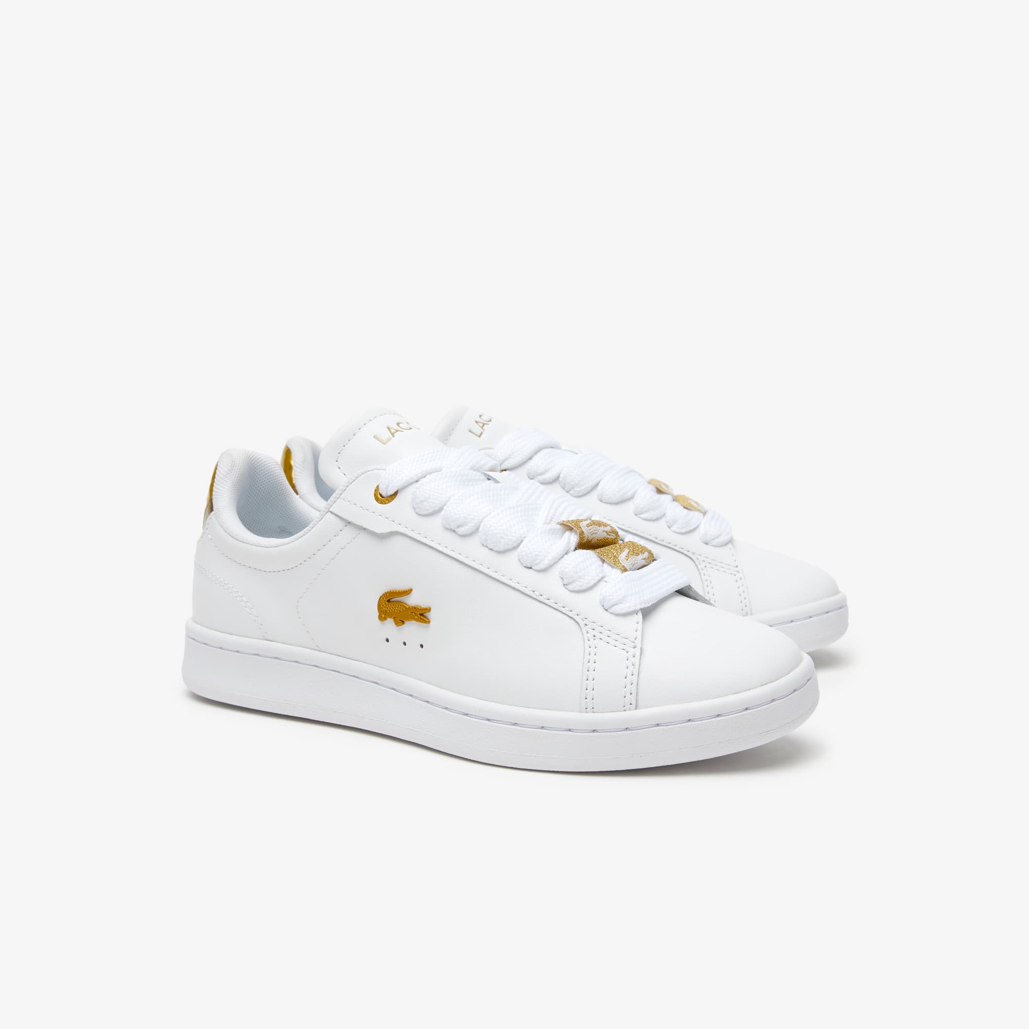 Sneakers Carnaby Pro femme Lacoste en cuir avec détail métallique Sneakers - Blanc - Lacoste - Femme