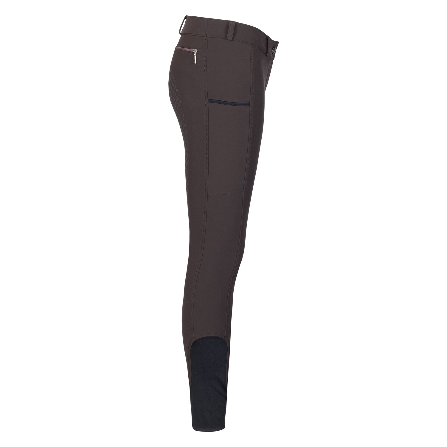 black forest kids Grip Vollbesatz-Reithose - chocolate