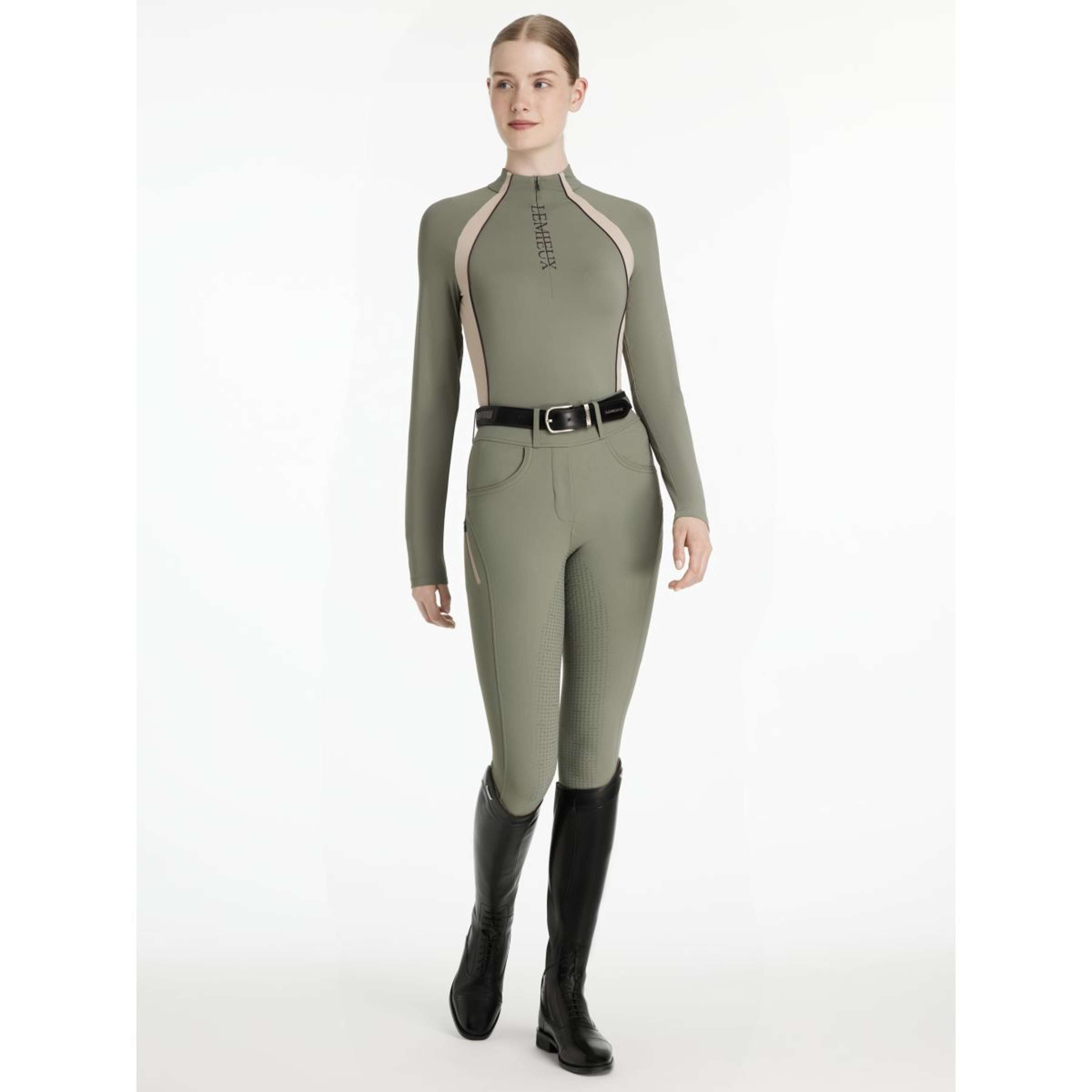 LeMieux Baselayer Philippa Mesh Rosemary