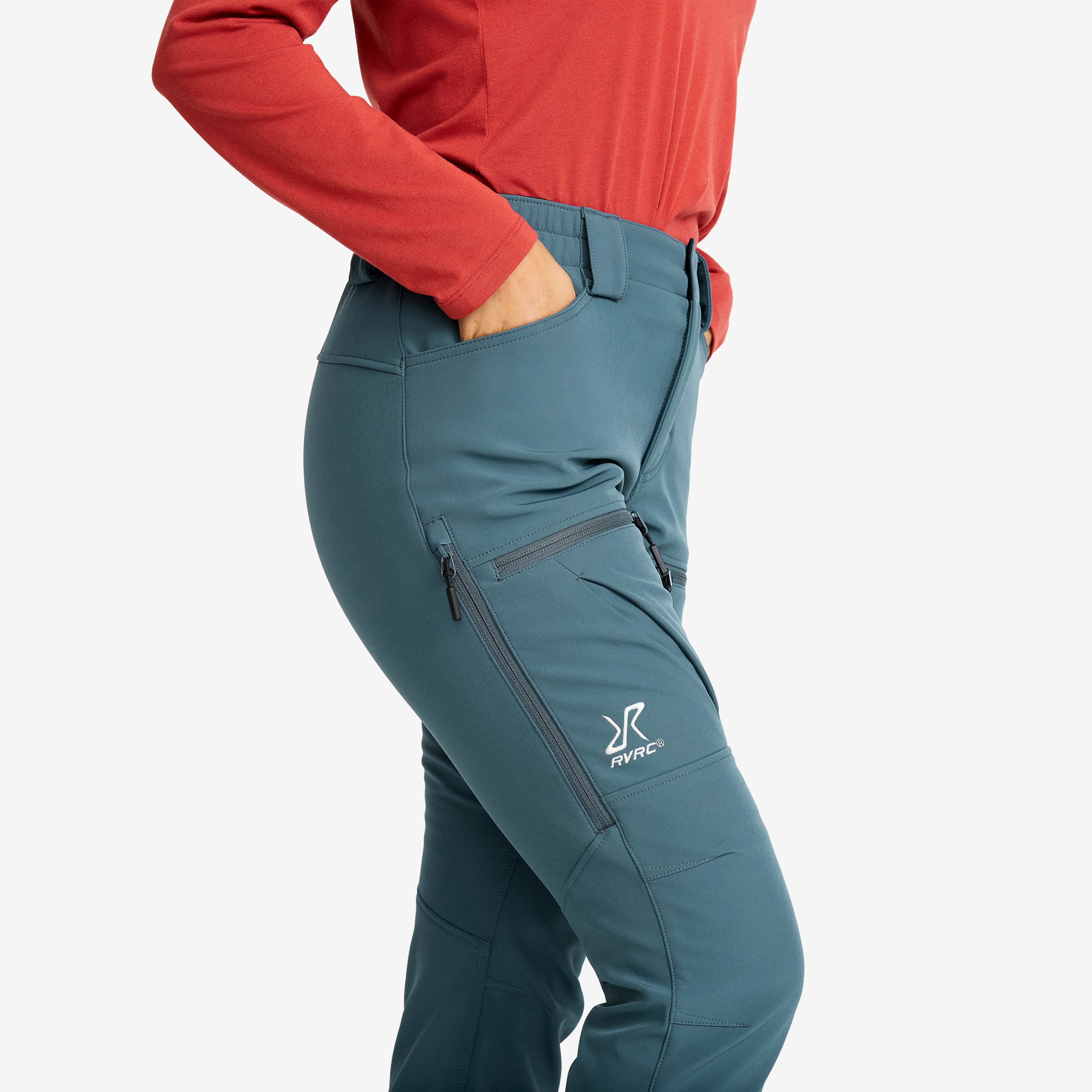 Hiball Softshell Pants Dame Orion Blue