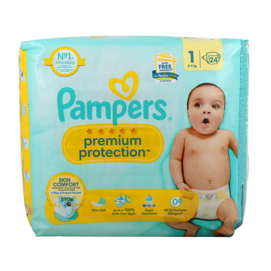 Pampers Premium Protection Couches bébé