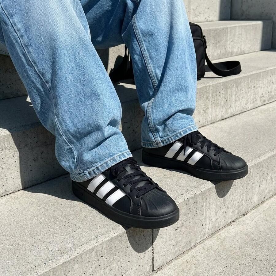 Adidas Streettalk Bold Sneakers zwart Synthetisch