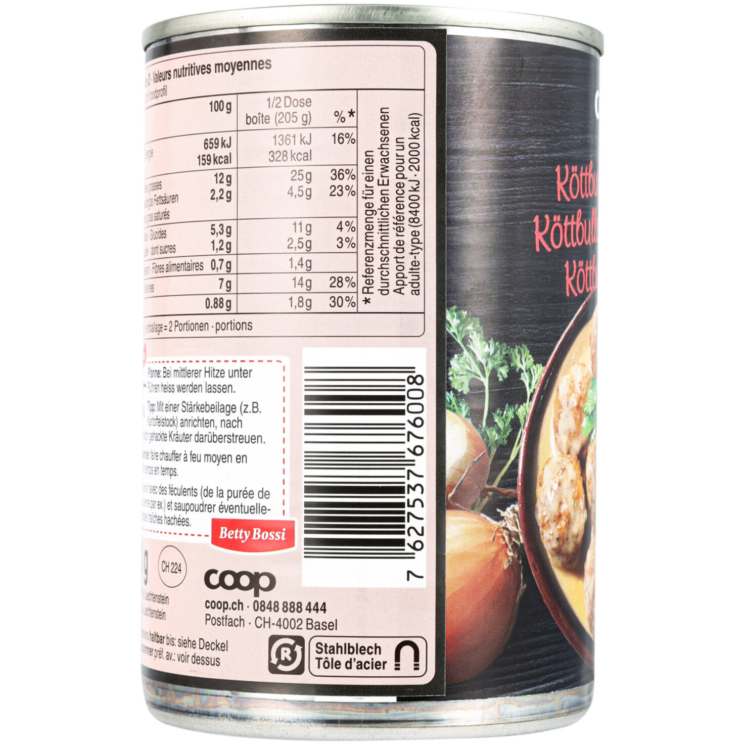 Köttbullar an Sauce