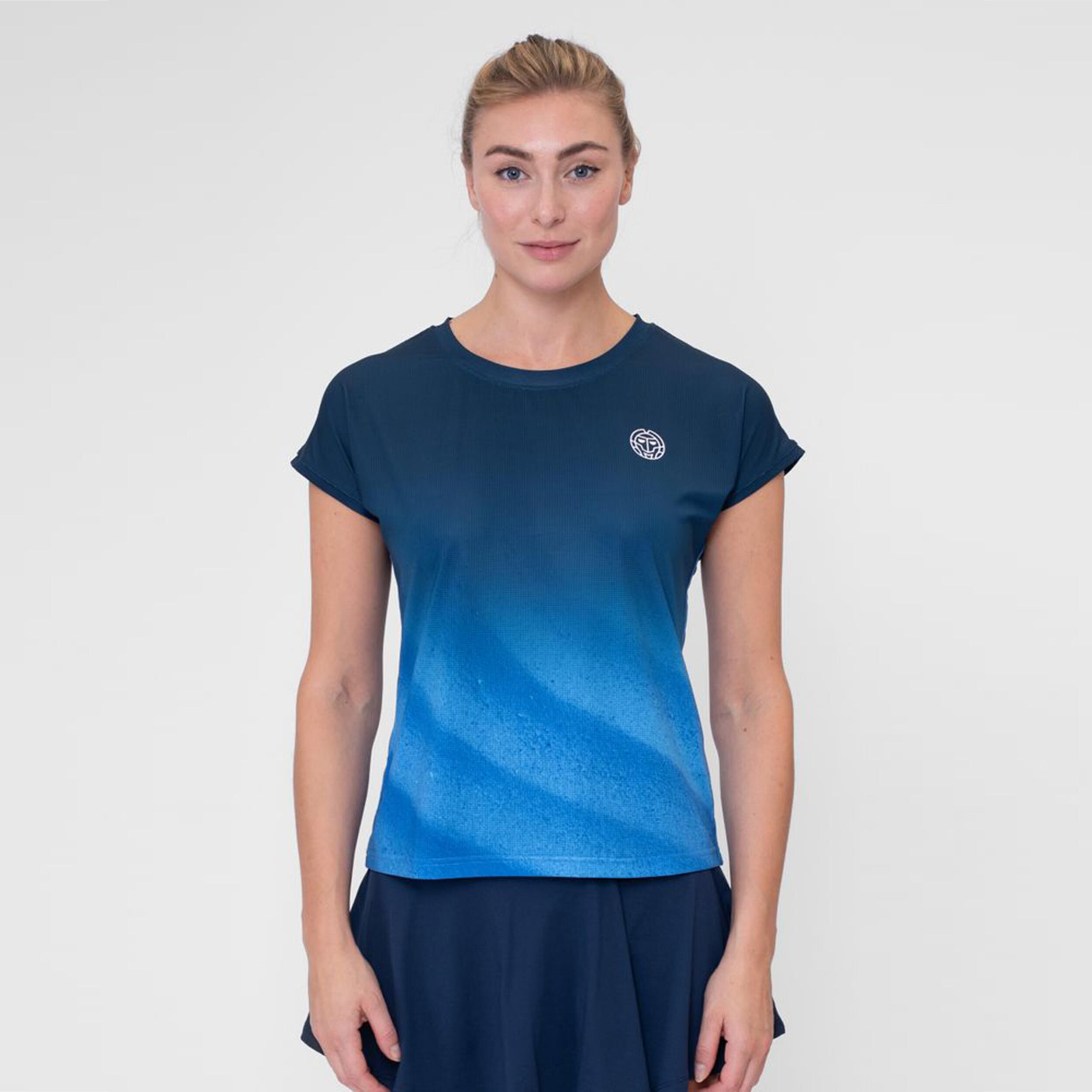 BIDI BADU Beach Spirit T-shirt Femmes - Bleu Foncé , Bleu