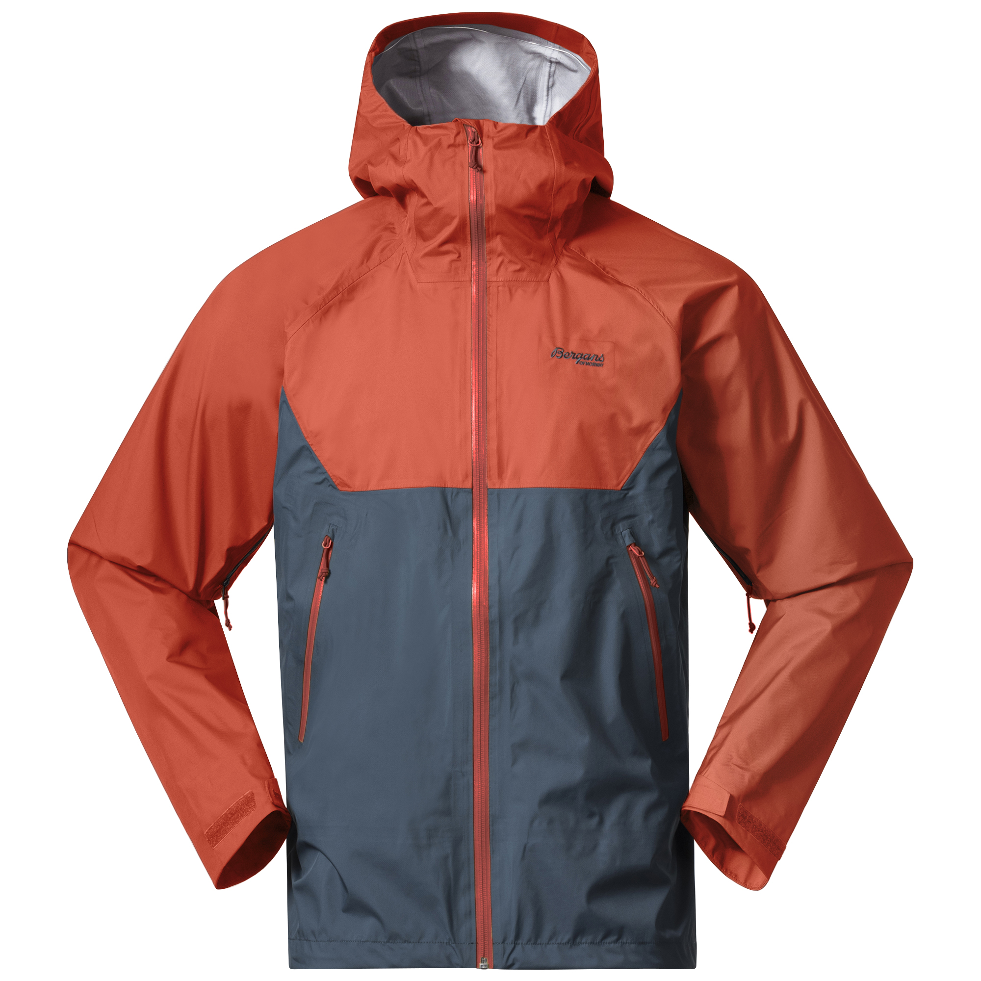 Letto V2 3L Jacket Herre Brick/Orion Blue