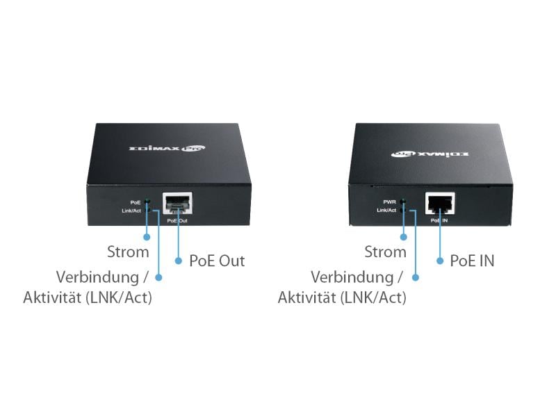 Edimax Pro PoE Repeater GP-101ET Gigabit PoE -Repeater