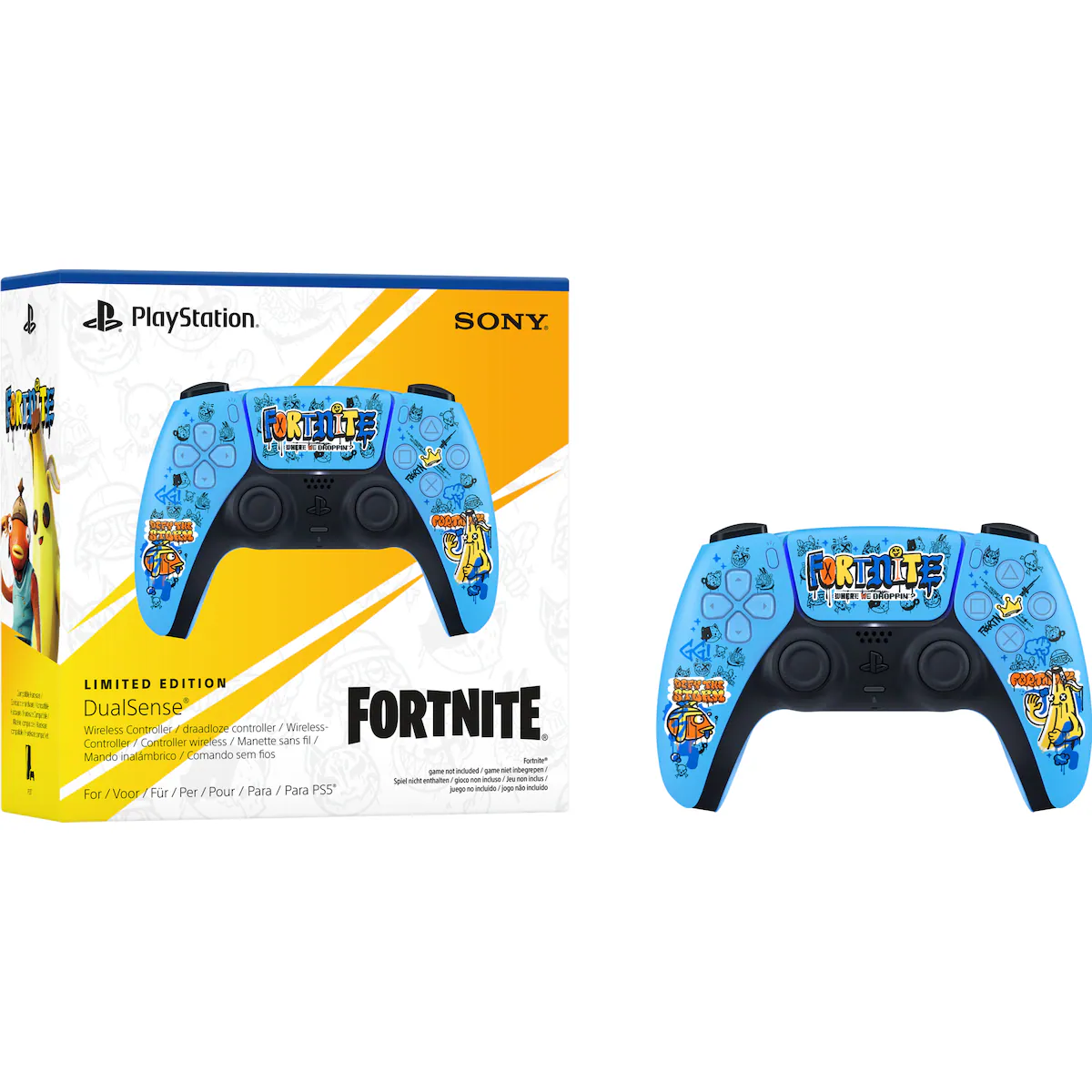 PS5 DualSense trådløs kontroller (Fortnite Limited Edition)