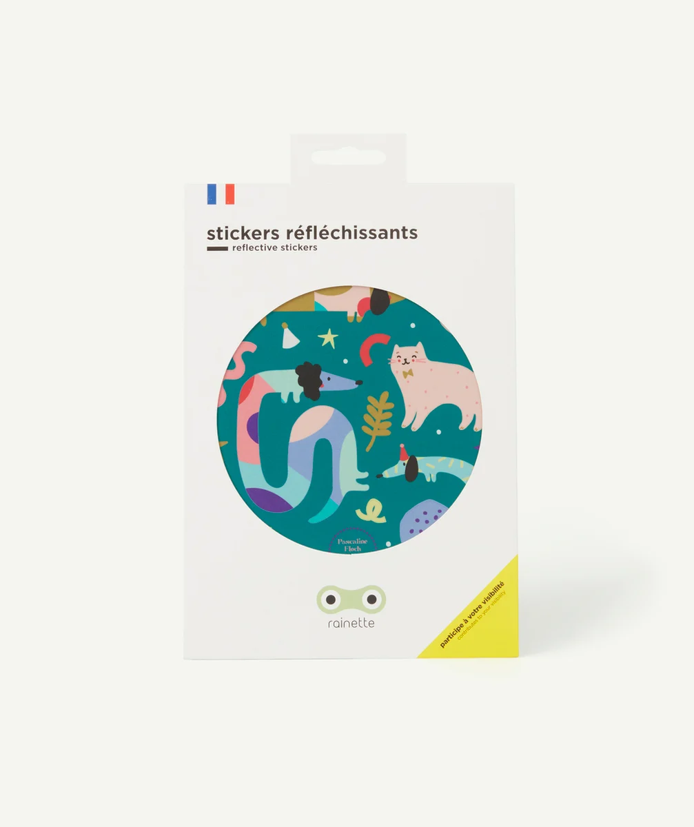 RAINETTE SHOPSTICKERS RÉFLÉCHISSANTS ANIMAUX