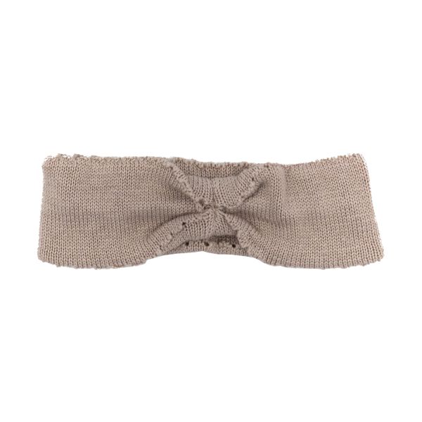 Bamboom Knitted Haarband Wit