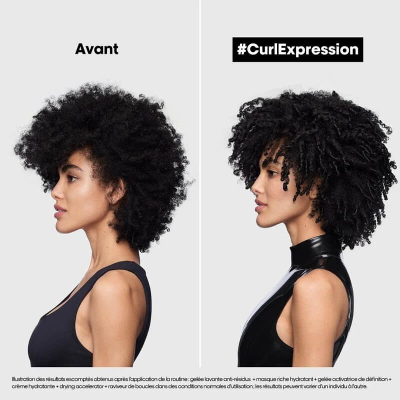 Routine cheveux crépus Curl Expression L'Oréal Professionnel