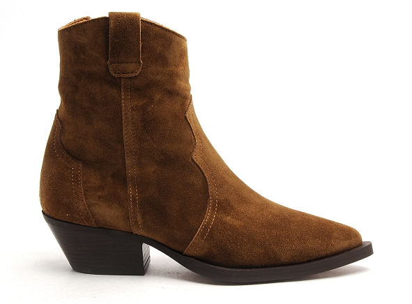 Alpe boots bottine talons femme 2072 marron
