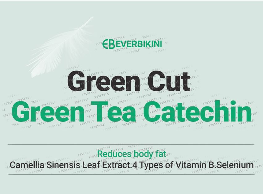 Everbikini - Groene gesneden groene thee catechine