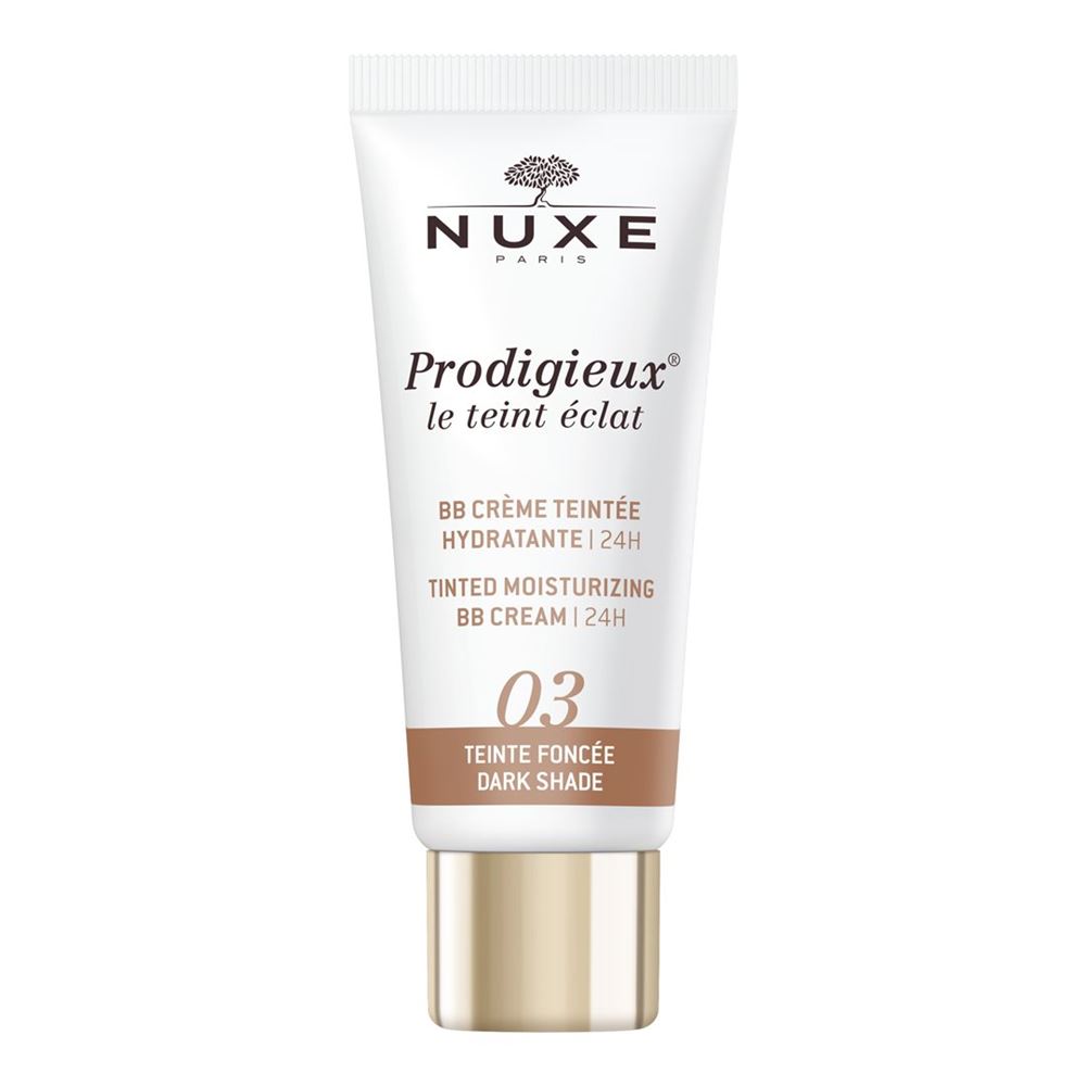 NUXE Prodig Teint BB Crème Perf Hydr<br>30 ml, Creme, Foncée