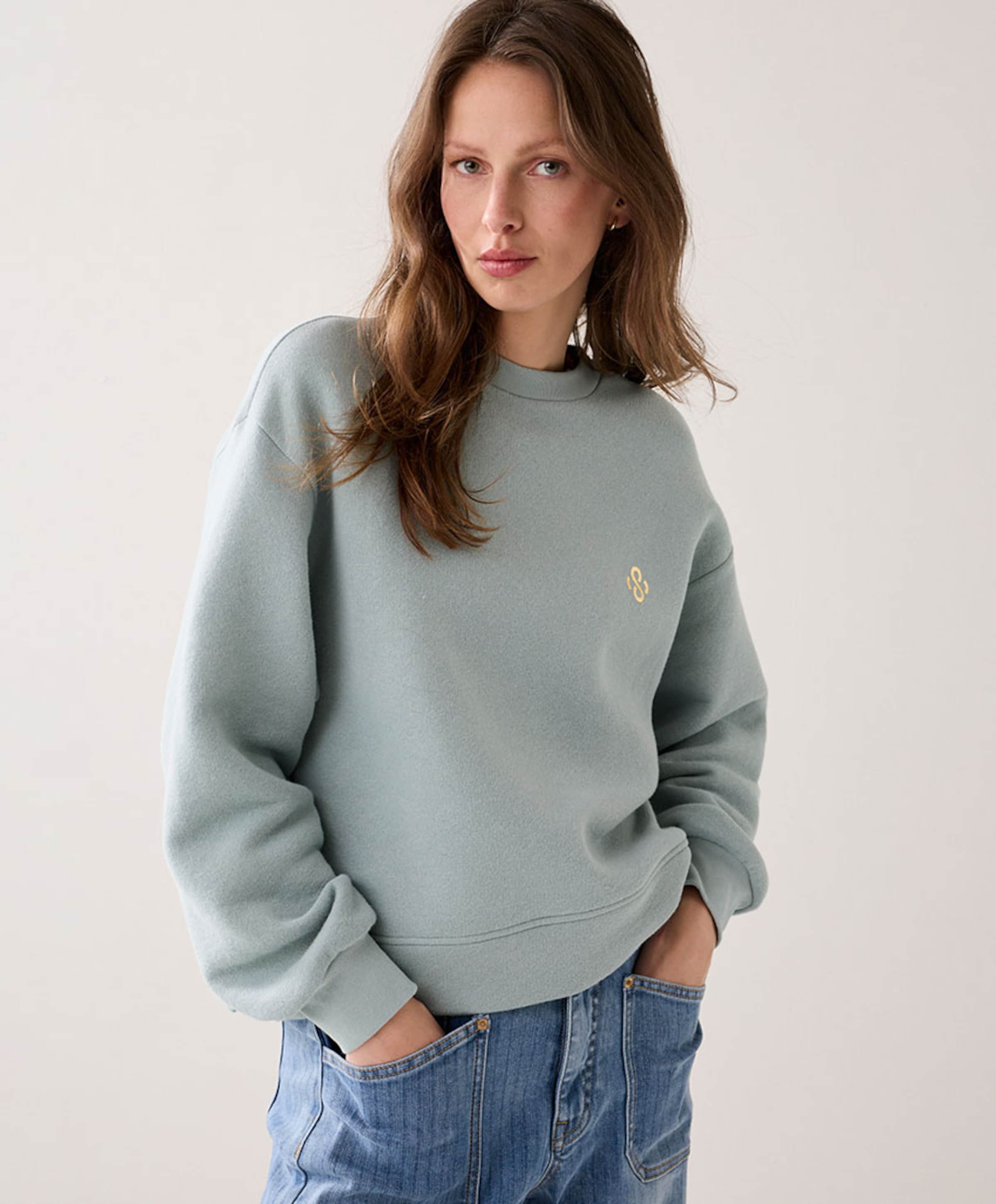 Summum Woman Dames sweater blauw