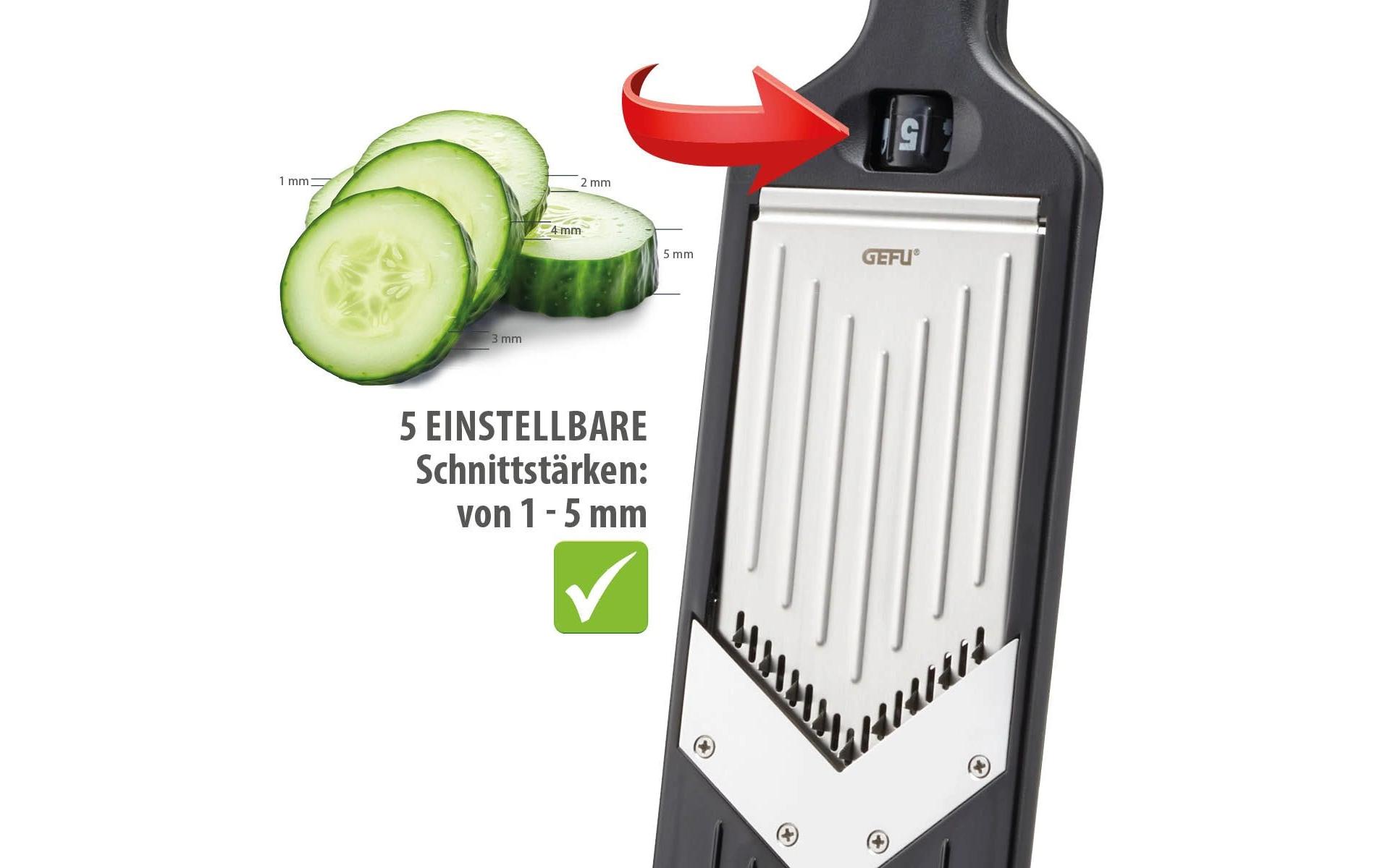 Käsehobel Julienne Violi 2.0 SchwarzV-Hobel