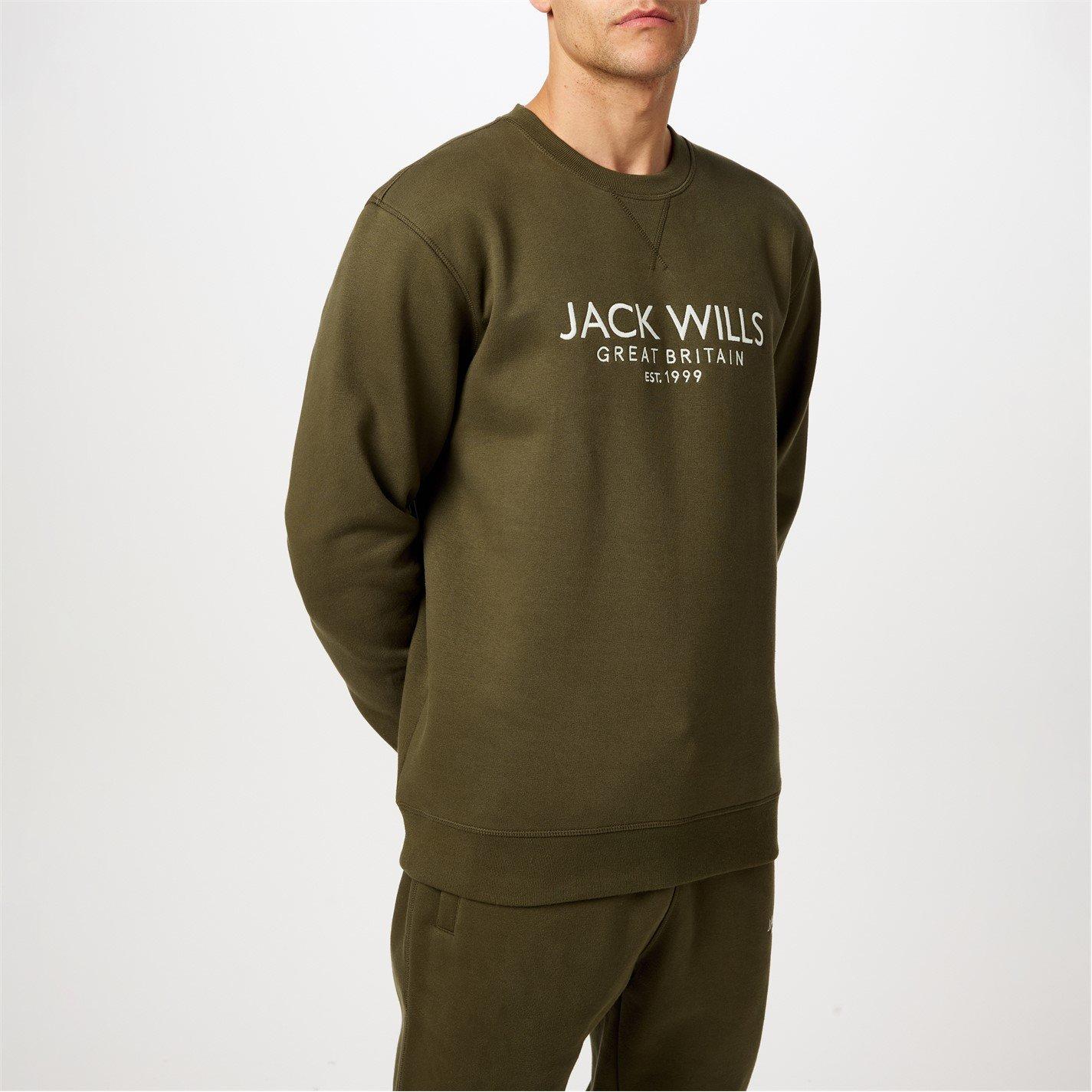 Jack Wills JW Belvue Logo Sweatshirt