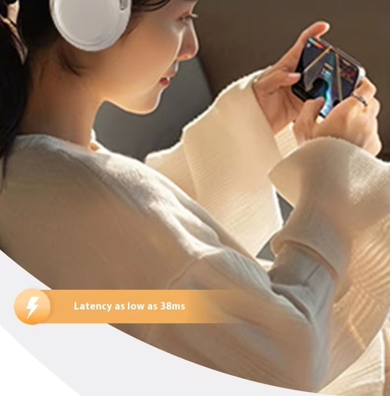 HOMTEC - USB oplaadbare Bluetooth-hoofdtelefoon