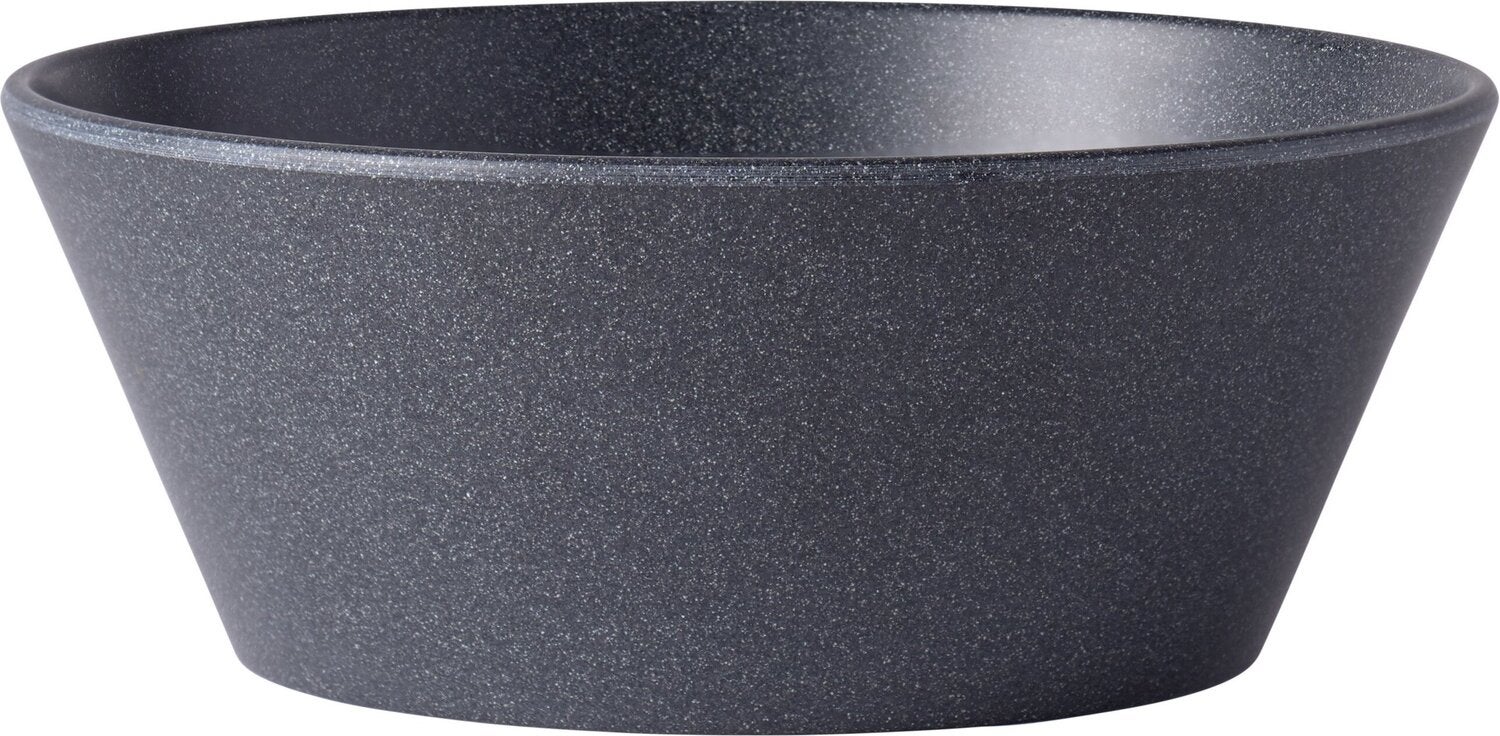 Mepal serveerschaal Bloom zwart D 15,5 H 6 cm