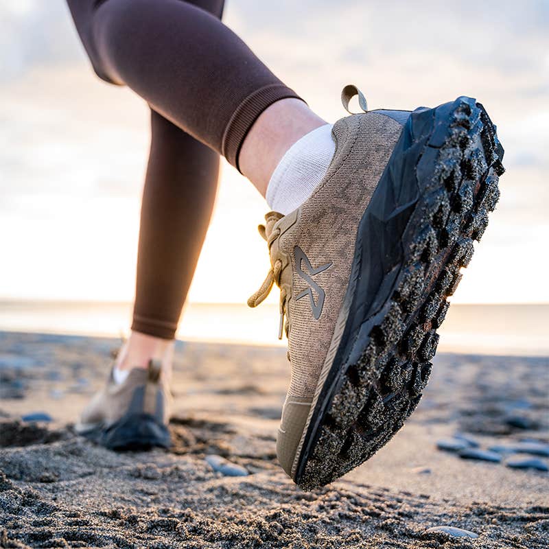 Trailknit Waterproof Hiking Sneakers Dame Khaki