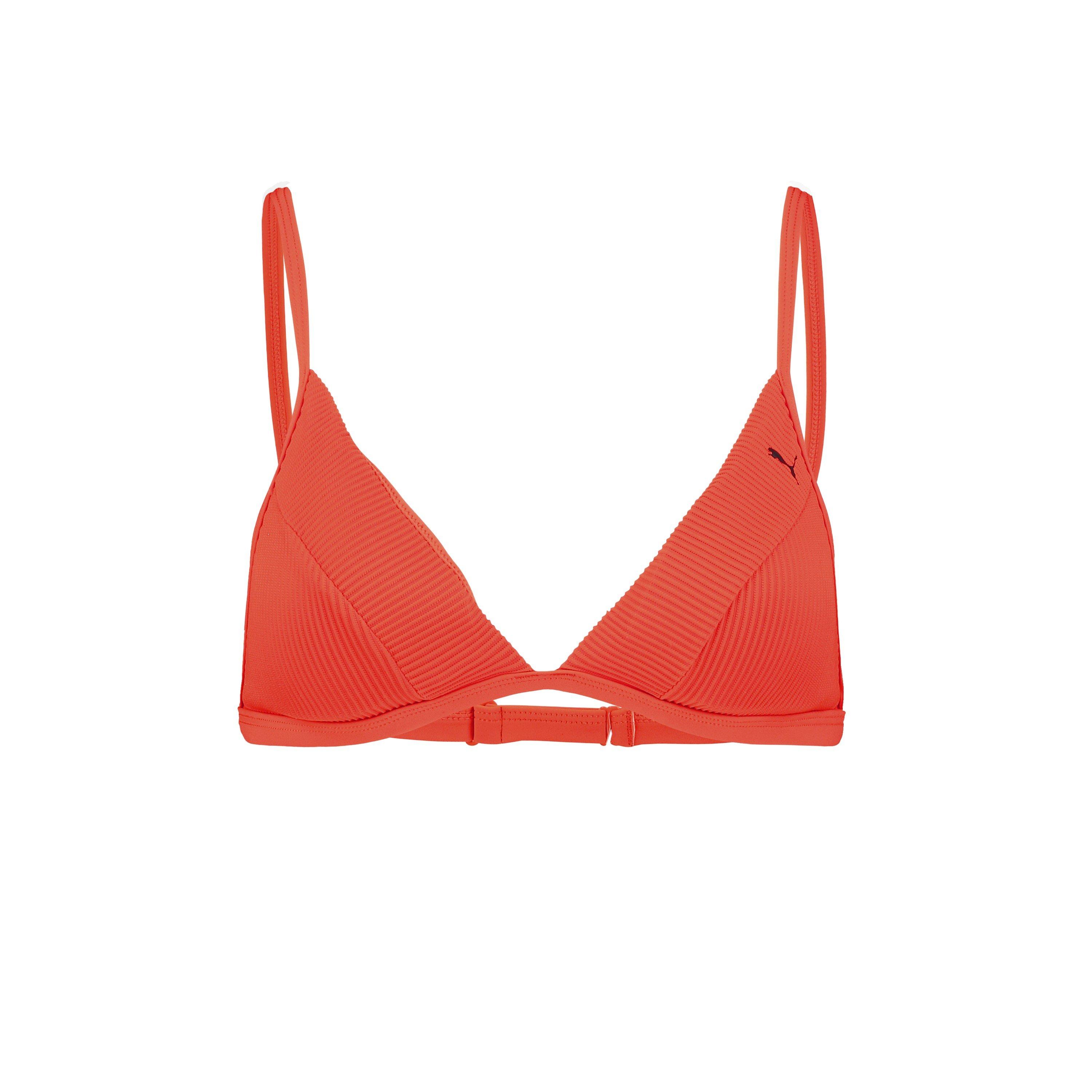 Puma Ribbed Triangle Bikini Top