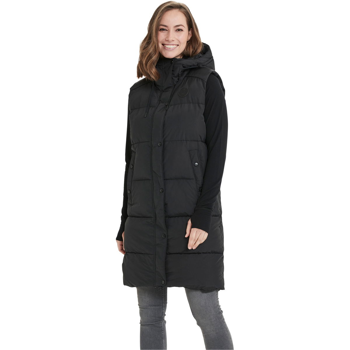 Weather Report Chief Puffer Parka Vest Dame