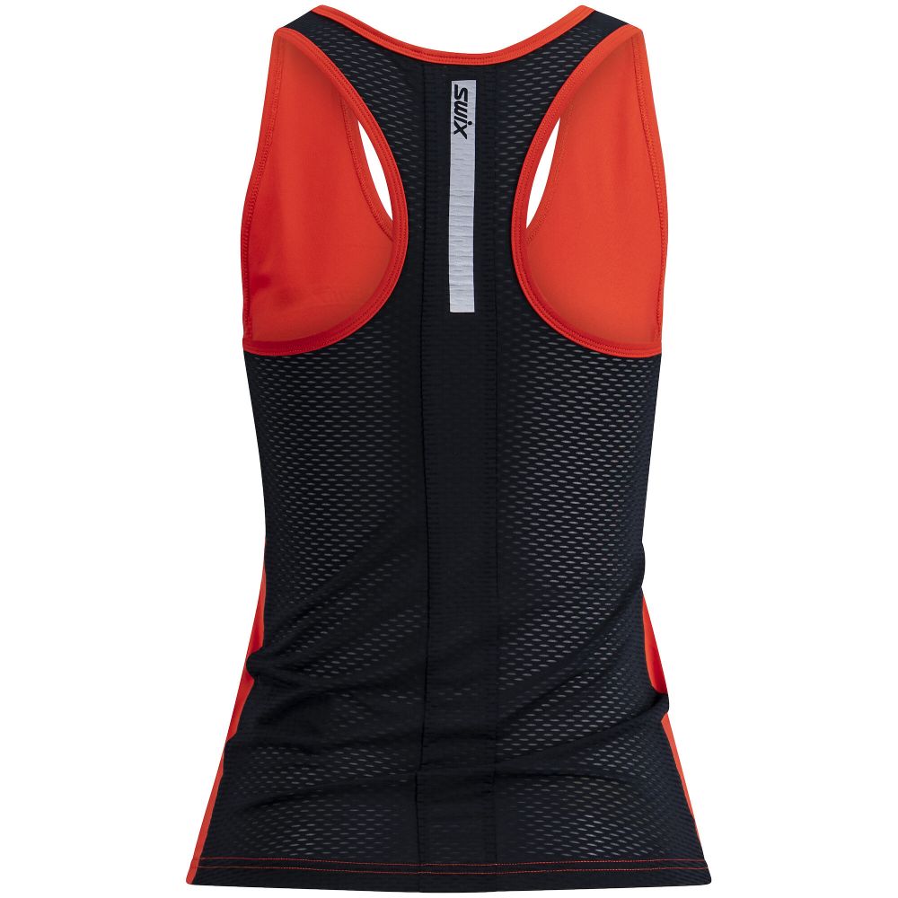 Swix Roadline Singlet Womens Fiery Red