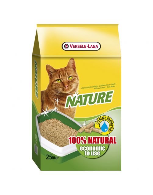 Versele-Laga Nature Houtkorrels - Kattenbakvulling - 25 l