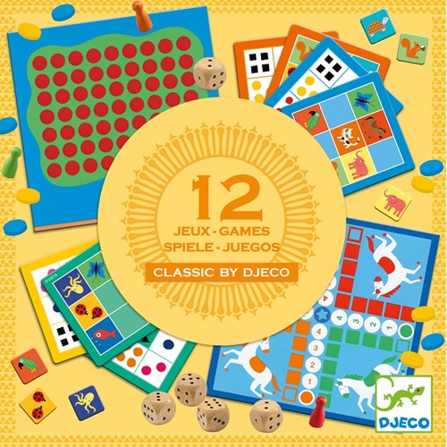 Jeu classique  4y classic box 4  djeco